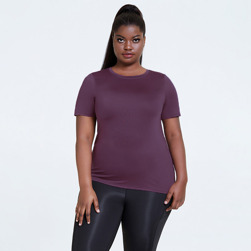 Size Gym Back Workout Tops Women Quick Dry Fitness